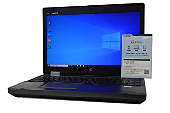 【中古-非常に良い】 ノートパソコン HP ProBook 6570b 第3世代 Core i3 3110M HD+ 1600×900 15.6インチ 4GB 320GB DVDROM WiFi対応無線LAN