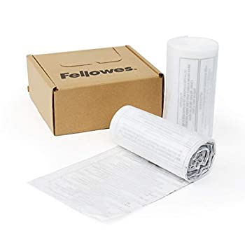【中古-非常に良い】 フェローズ ゴミ袋 シュレッダー用 100枚 細断クズの飛散を軽減 丸底で収容力アップ 36053｜ムジカ＆フェリーチェ店