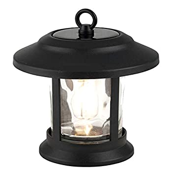 【未使用】【中古】 キシマ シャッテ ソーラーガーデンライト Black サイズ 約φ14 H17 KL-10374