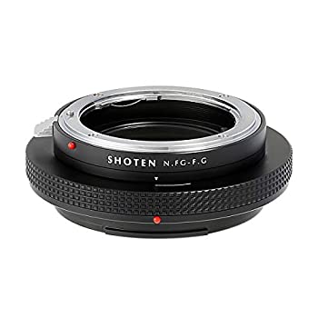 【未使用】【中古】 SHOTEN マウントアダプター NFG-FG (ニコンFマウント (Gタイプ対応) レンズ → 富士フイルムGマウント変換) 絞りリング付き