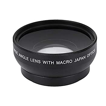 【未使用】【中古】 ワイドコンバーター ビデオカメラ用交換レンズ カメラ用広角レンズ レンズ マクロレンズ コンバージョンレンズ 収納バック付き 0.45倍 49 mmマウ