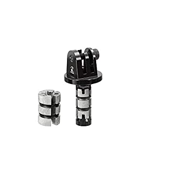 【中古-非常に良い】 REC-MOUNTS (レックマウント) ステムホールマウント ゴープロ HEROシリーズ用 (φ12.8mm-17mm 18-24mm対応) 【Moto9-GP-BK】 (ブラック)
