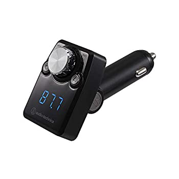 【未当て嵌める】【中古】 audio technica オーディオテクニカ オーディオテクニカ AT-FMR3BT-BK BluetoothFMトランスミッター