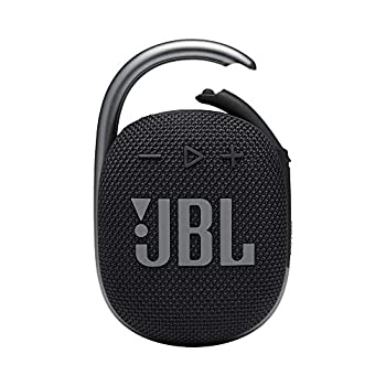 【中古-人並み外れたに似つかわしい】 JBL CLIP 4 Bluetooth金棒引き USB C申し受ける IP67防塵雨合羽 パッシブラジエーター 携帯型 2021年模範例 黒いこと JBLCLIP4BLK