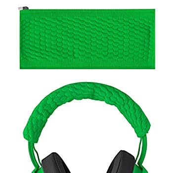 【中古-人並み外れたに好いたらしい】 Geekria 押しかぶせる 取り替えっこ性 ヘッドバンドカバー Razer Kraken Pro V2 7.1 V2 7.1 相応う 編み物製 ヘッドバンドクッション ヘッドバンドプロ