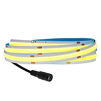 【未当て嵌める】【中古】 BTF-LIGHTING FCOB COB LED磁気テープともし火 軟らかい 密集して LED磁気テープともし火 1M 528LEDs m 昼光色 6000K ストリップショーともし火 DC24V 14W 調光能力のある
