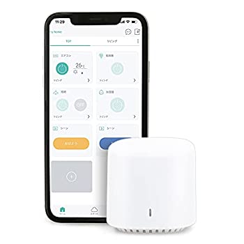 【未使用】【中古】 アイリスオーヤマ スマートリモコン フレーズ設定で家電を一気にON OFF お部屋のリモコンを一本化 SMT-RC1 Alexa Google Home Siri対応 ホワイト