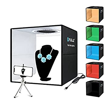 【中古-非常に良い】 【30cm】PULUZ 簡易スタジオ シンプルな撮影ボックス 円形led 折りたたみ式撮影キット 持ち運びが便利 シューティングボックス テーブル撮影｜ムジカ＆フェリーチェ店
