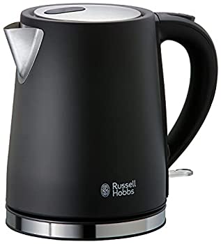 【未使用】【中古】 ラッセルホブス 電気ケトル ベーシックケトル 1.0L ブラック 7013JP-BK