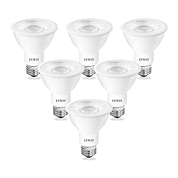 【未当て嵌める】【中古】 LED注目の的 E26口金 光線白熱電球 450LM 6W (ハロゲン白熱電球40W好いかげんに) PAR20 白熱電球色 3000K 白いこと 調光器非相応う 6個入