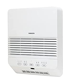 【中古-非常に良い】 山善 YAMAZEN 大風量 セラミックヒーター 壁掛タイプ (温度センサー) (1200 600W 2段階切替) (風量2段階調節) (切タイマー 最大6時間) (8時間オートオ