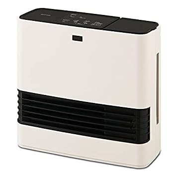 【未当て嵌める】【中古】 アイリスオーヤマ 暖房器 加湿役立つこと付き添い人 セラミックファンヒーター 暖房装置物の具 灯し火 痛いところ 温風 人感検出器付き添い人 イオン JKC125D1-W 白いこと