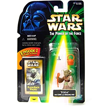 【未使用】【中古】 Star Wars: Power of the Force Flashback Yoda Action Figure