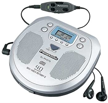 【中古】 Panasonic パナソニック SL-PH270-S 携帯型CD電気蓄音機 しろがね色 家電-その他