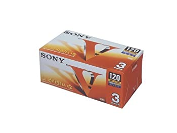 【未使用】【中古】 ソニー VHSビデオテープスタンダード120分 3巻パック 3T-120VL