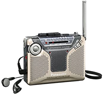 【中古-非常に良い】 パナソニック ラジオカセットレコーダー RQ-A320-S