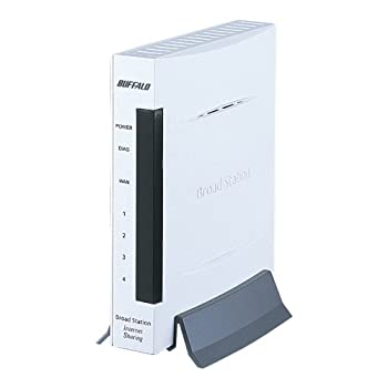 【未当て嵌める】【中古】 BUFFALO 緩衝装置置き目 有線BBルーター ハイエンドセキュリティモデル [BBR-4HG]