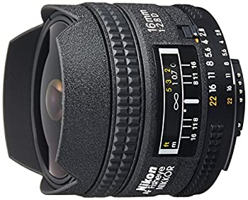 【中古】 Nikon ニコン フィッシュアイレンズ Ai AF fisheye Nikkor 16mm f/2.8D フルサイズ対応