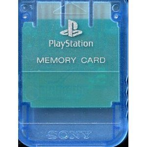 【未使用】【中古】 メモリーカード アイランドブルー PS