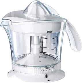 【中古】 BRAUN 赤銅色 シトラスジューサー MPZ9