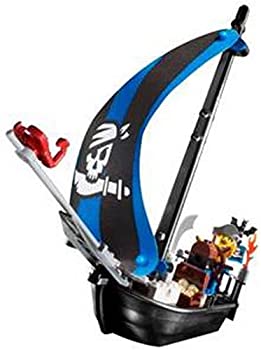 【未当て嵌める】【中古】 LEGO レゴ パイレーツジュニア クラッグ旗がしらの海ぞく船 7072