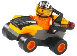 【未当て嵌める】【中古】 LEGO レゴ Racers 8360: Track Racer