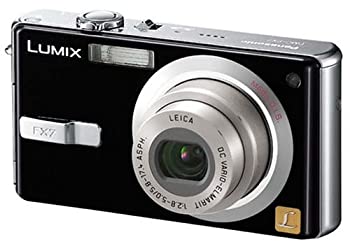 【中古-非常に良い】 パナソニック LUMIX FX7 グロスブラック DMC-FX7-K