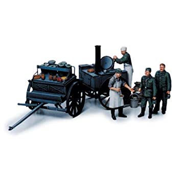 【未使用】【中古】 タミヤ 1/35 ミリタリーミニチュアシリーズ ドイツ野戦炊事セット｜ムジカ＆フェリーチェ店