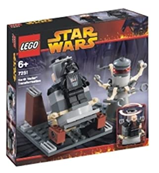 【未当て嵌める】【中古】 LEGO レゴ スター・ウォーズ ダース・ベイダーへの変身 7251