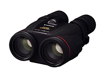 【中古】 Canon 加農砲 小型望遠鏡 10×42 L IS WP ポロII型プリズム 10倍42差しわたし 小型雨合羽動作 10×42L IS WP