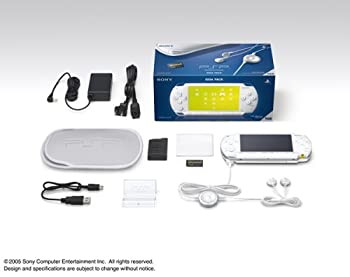 【中古-非常に良い】 PSP プレイステーション ポータブル ギガパック セラミック ホワイト (PSP-1000G1CW)