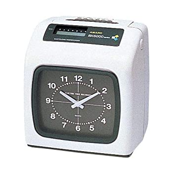 【未当て嵌める】【中古】 アマノ 刹那書きとどめる出勤記録時計 BX-6000-W BX-6000-W