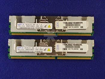 【未当てはめる】【中古】 日本アイ・ビー・エム 2x2GB マイコン2-5300 CL5 DDR2 Chipkill FBDIMM 39M5791