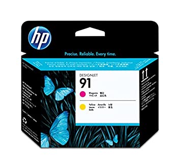 【未当て嵌める】【中古】 日本HP HP 91刷り上げる上端 マゼンタ 黄色 C9461A