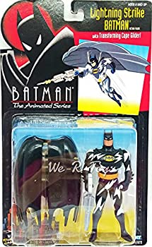 【中古-非常に良い】 Batman the Animated Series Lightning Strike Batman with Cape Glider