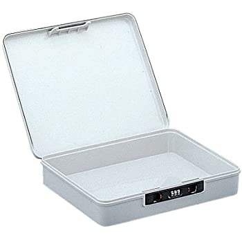 【未使用】【中古】 アイリスオーヤマ 金庫 防災グッズ プライベートボックス グレー 防災 用品 災害グッズ PV-330