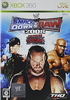 【中古-非常に良い】 WWE 2008 SmackDown vs Raw - Xbox360
