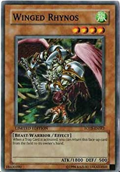 【未使用】【中古】 YU GI OH Winged Rhynos Limited Edition fotb-ense2?Foilカード[おもちゃ]｜ムジカ＆フェリーチェ店