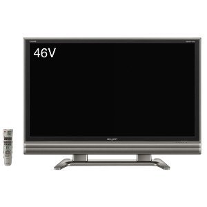 【中古-人並み外れたに似つかわしい】 SHARP 読みやすい 46V型 液晶 テレビ受像機 AQUOS LC-46EX5 フルハイビジョン