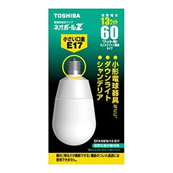 【未当てはめる】【中古】 TOSHIBA ネオどんぶり鉢Z A形 60W手あい 口金差しわたし17粍 昼白いこと EFA15EN/13-E17