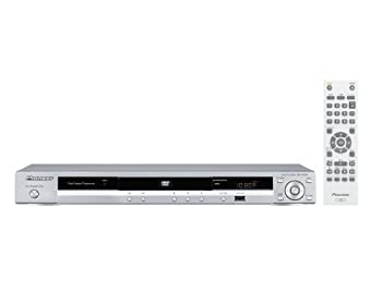 【中古】 Pioneer 草分け ヴィデオディスク電気蓄音機 HDMI相応う しろがね色 DV-410V-S