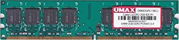 【未使用】【中古】 UMAX 2GB DDR2-800 CL5 DDR2-800 デスクトップ用 240pin U-DIMM Castor LoDDR2-2GB-800-R1 UMAX 2GB DDR2-800 CL5|ムジカ&フェリーチェ店
