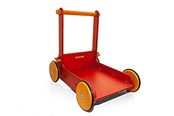 【未使用】【中古】 Moover Baby Walker 手押しぐるま (組立式) レッド|ムジカ&フェリーチェ店