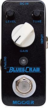 【中古-非常に良い】 MOOER ムーアー エフェクター ブルース系オーバードライブ Blues Crab