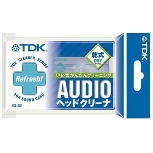 【中古-人並み外れたに似つかわしい】 TDK オーディオヘッドクリーナー HCL-22UF