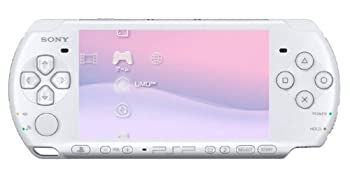 【未当て嵌める】【中古】 PSP プレイステーション 携帯型 ありがた味 容器に並べる パール 白いこと (PSP-3000KPW)