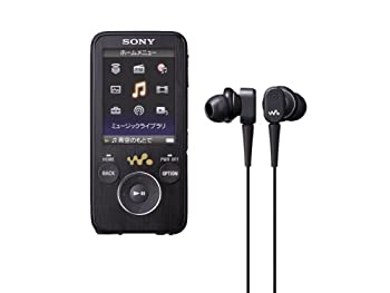 【未使用】【中古】 SONY ウォークマン Sシリーズ FM付 NC機能 メモリータイプ 4GB ブラック NW-S736F B
