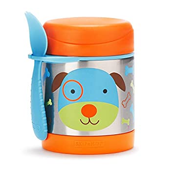 【中古】【インポート品・未当て嵌める】Skip Hop Zoo Insulated Food Jar 飼い犬 犬