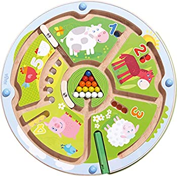 【中古】【インポート品・未当て嵌める】HABA Number Maze Magnetic Game by HABA