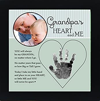 【中古】【インポート品・未当て嵌める】Baby Child Keepsake Handprint Frame with Poetry - Mommy%ｶﾝﾏ% Daddy%ｶﾝﾏ% Grandma or Grandpa (Grandpa) by The Grandparent Gift Co.